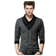 F Fashion Kaos Pria Minho - Abu / Baju Pria / Kemeja Pria / Baju Santai Pria / Baju Muslim Pria / Kemeja Formal / Atasan Pria