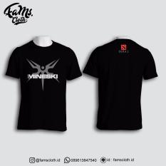 Fams Cloth Kaos Team Mineski Dota2 Lengan Pendek - Hitam