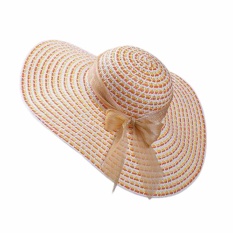 Fancyqube Jual Hot Fashion 2017 Baru Fashion Musim Panas Topi Pantai Orange-Intl
