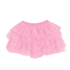 Fang Fang Gadis Anak Dancewear Tutu Pettiskirt Gaun Putri Bouffant Rok (Pink)