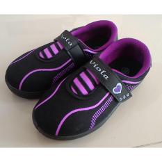 Fanie Shoes - Viola Darlene Sepatu Sekolah Hitam Anak Perempuan Cantik Murah