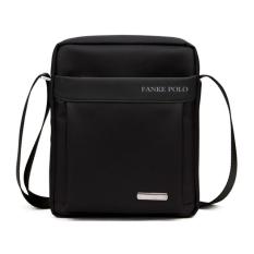 Tas Fanke Polo Tas Selempang Pria Size Large - Black