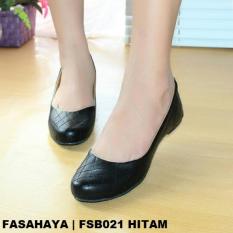 Fasahaya Sepatu Wanita Flat Shoes Ballet Terbaru Murah FSB021 Hitam