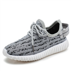 Wanita Baju Olahraga Berjalan Sepatu Sepatu Lari Jogging Sepatu, Sepatu Santai Bernapas (Grey)