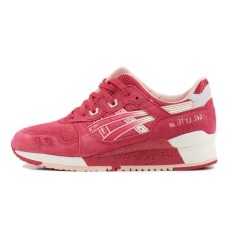 Fashion Breathable Running Shoes Gel Lyte III Slow Running Sneakers Women and Men size 40-45 Casual Sports Footwear H64BK-2108 (Pink/White) - intl