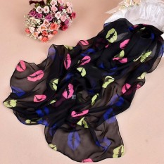 Sifon Fesyen Foulard Scarf Sifon Lembut Silk Scarf Selendang Kasmir Jilbab Pashima Bandana Wanita Mewah Cashew Dicetak Lembut Bungkus Spring dan Musim Gugur Satin Handuk Pantai Syal-Intl