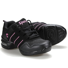 Fashion Nyaman Modern Jazz Hip-Hop Sepatu Dansa Wanita Bernapas Her Kets 7 Warnd