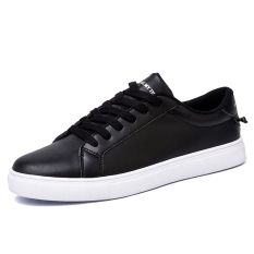 Modis Di Mana Kain Sepatu Gaya Korea Kets Pria (Hitam)