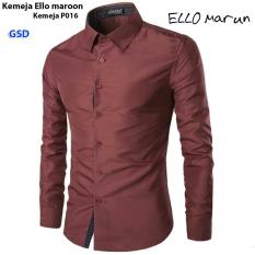Fashion/ Kameja Cowok/ Kameja Kerja/ Kameja Ello/ Kmja P016