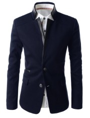 Fashion Korea Style Jas Pria Korean Style FK-39 Navy