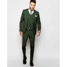 Fashion Korea Style - Setelan Jas Casual Army Mode - Jas Pria Exclusive