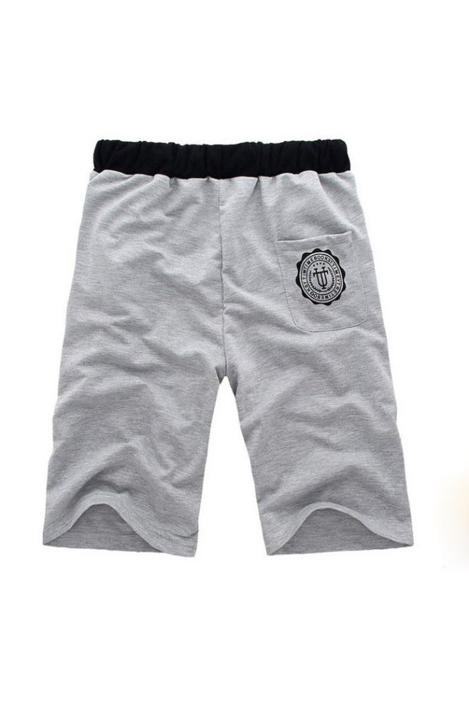 Fashion Pria Celana Pendek Celana Pendek Celana Sport Jogging Celana Casual Grey/XL