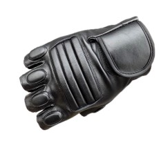 Fashion Pria Musim Dingin Kulit Motor Olahraga Outdoor Protection Fighting Sarung Tangan-Intl
