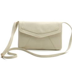 Fashion Mini Permen Warna Ladies Shoulder Bag Panjang Span Shoulder Bag-Putih-Intl