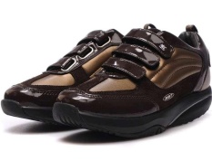 Fashion Sneaker untuk MBT Nama Rendah Memotong Sepatu Wanita (Coklat)-Intl