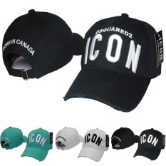 Fashion Unisex IKON Cap Huruf Bordir Melakukan Yang Lama Retro Topi Bisbol-Intl