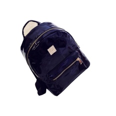Fashion Wanita Baru Gadis Hologram Holographic Laser Pvc Sekolah Ransel Tas Hitam-Internasional