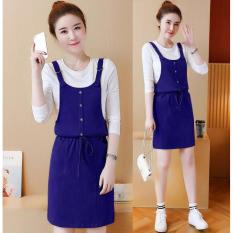 Fashionshop Jumpsuit Wanita Calia + Free Inner / Setelan Wanita /Jamsuit / Jamsuit Wanita / Celana Panjang / Celana Kodok / Baju Kodok / Owl / Jumpsuit Jamsuit / Baju Santai / Setelan Celana Kodok / Baju Set PM - Gratis Kaos