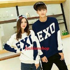 Fashionshop Tshirt Couple Exo / Baju Wanita / Blouse Korea / Atasan Wanita / Baju Formal / Kemeja Wanita / Kemeja Formal / Atasan Muslim / Kemeja Cewek Tunik / Blouse Sabrina / Baju Pria / Kemeja Pria / Baju Santai Pria