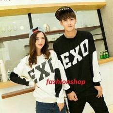 Fashionshop Tshirt Couple Exo / Baju Wanita / Blouse Korea / Atasan Wanita / Baju Formal / Kemeja Wanita / Kemeja Formal / Atasan Muslim / Kemeja Cewek Tunik / Blouse Sabrina / Baju Pria / Kemeja Pria / Baju Santai Pria