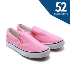 FASTER Sepatu Kanvas Sneakers Wanita 1603-06 - Pink Size 36-40