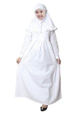 Fayrany Busana Muslim Anak Gamis Putih FGP-005A - Putih