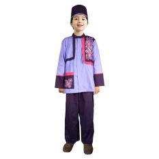 Fayrany Busana Muslim Anak Koko Warna FKW-007E - Ungu