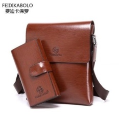 Fd Bolo Merek Tas Pria Kulit Satchel Dompet dan Handbagsbusiness Pria Messenger Casing Pria Casing Bahu Clutch Dollar Harga- INTL