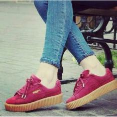 Femine - Sepatu Wanits Kets Sport Casual Rihana - Biru