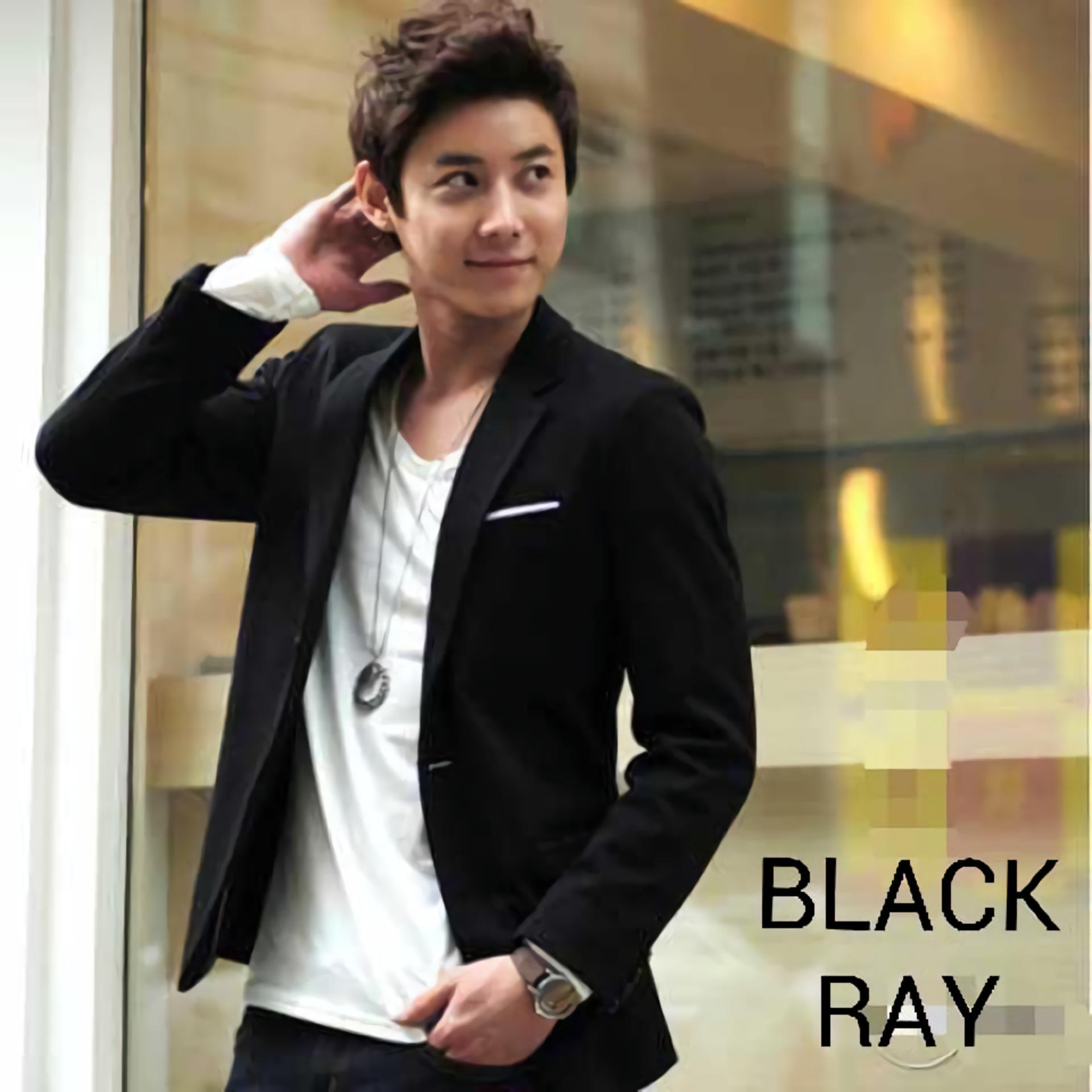 Fesyen Zone Blazer Rush - Hitam