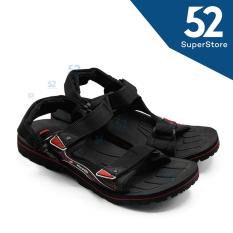 Finotti Sandal Kasual /Sandal Gunung Pria Mountain II - Black/Red Size 38/43