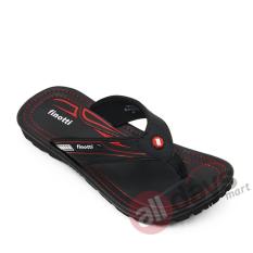 Finotti Sandal Pria Kross - Black/Red