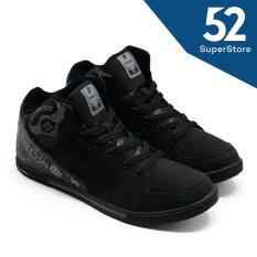 Finotti Sepatu Sekolah J.Bieber 09 - Black/Grey Size 38/42
