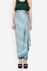 Fit Me Up Women Muslim Wear Bottoms Bawahan Wear perempuan Muslim Blue Biru Diskon discount murah bazaar baju celana fashion brand branded