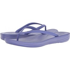 FitFlop Wanita Iqushion Ergonomis Lipat-Flop Biru Violet 7 M Kami-Internasional