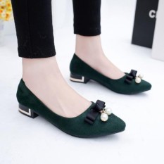 Flat Soes Mutiara Hijau