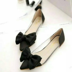 supplier flatshoes mika hitam