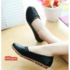 Flatshoes Sepatu Wanita Motif Kulit Ular