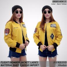 Jaket Bomber Wanita Urband Absolute (Yellow)