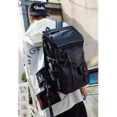 FLONE - Tas Ransel Pria Korea Impor - Hitam - ICNBG01