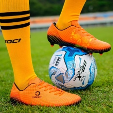 Sepatu Sepak Bola 2017 Rendah-Memotong Hypervenom Phantom 3 FG Sepak Bola Sepatu Sepak Bola-Oranye-Internasional