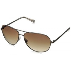 Fossil FOS3010S Aviator Sunglasses,Almond,59 mm