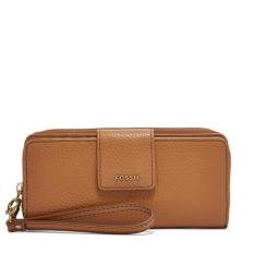 Fossil Madison Zip Clutch – Saddle, SWL 1575216