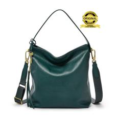 Fossil Maya Small Hobo Alpine Green Leather Bag - Tas Wanita - Hijau