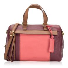 Fossil Molly Satchel Multi Wine - Tas Wanita