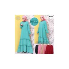 Fox- BAJU GAMIS BUBBLE POP 9638/ BAJU MUSLIM FASHION/ PAKAIAN MUSLIM