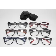 Frame Kacamata Minus Padisen 661 Clip On Sunglasses Pria Wanita - Wtaslq
