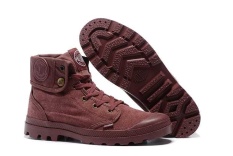 France Merek Palladiums Pria dan Wanita Palladiums Boots BAGGY ARMY TRNG CAMP/PALLABROUSE BAGGY/Pallabrouse Pampa Hi Violet Retro Kanvas Sepatu Hiking Ankle Boots Cowboy Motor Boots Militer Outdoor Jalan Martin Boots Fashion Sneakers- INTL