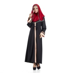 Free Size Lace Muslim Wanita Gaun Panjang Islam Wanita Patchwork Malaysia Abayas-Intl
