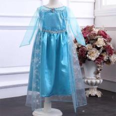 Frozen Elsa Baju Cosplay Anak - Z003